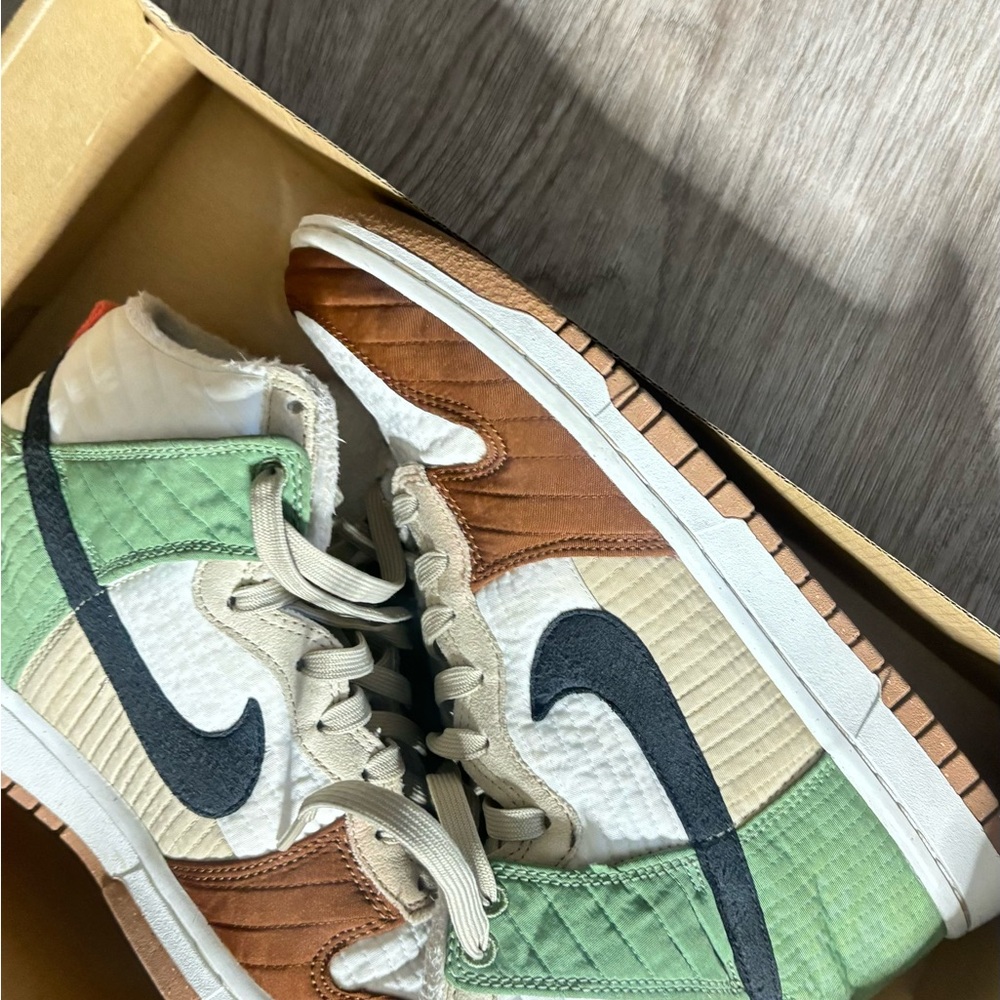 Nike Multicolor Patchwork Sneakers - image 2